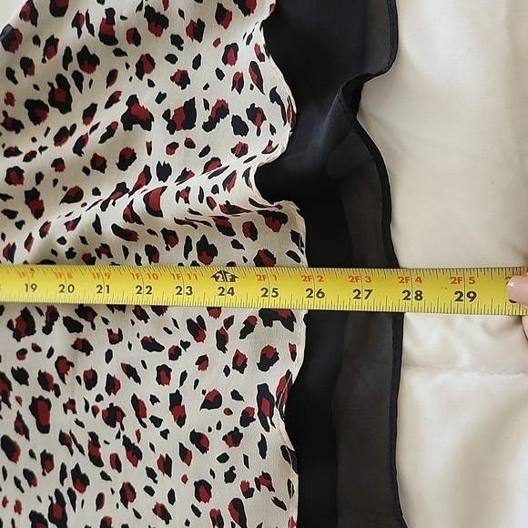 NWT FRENCH GREY FARINELLA DOUBLE LAYER CAMI ANIMAL PRINT 1X - Picture 13 of 13